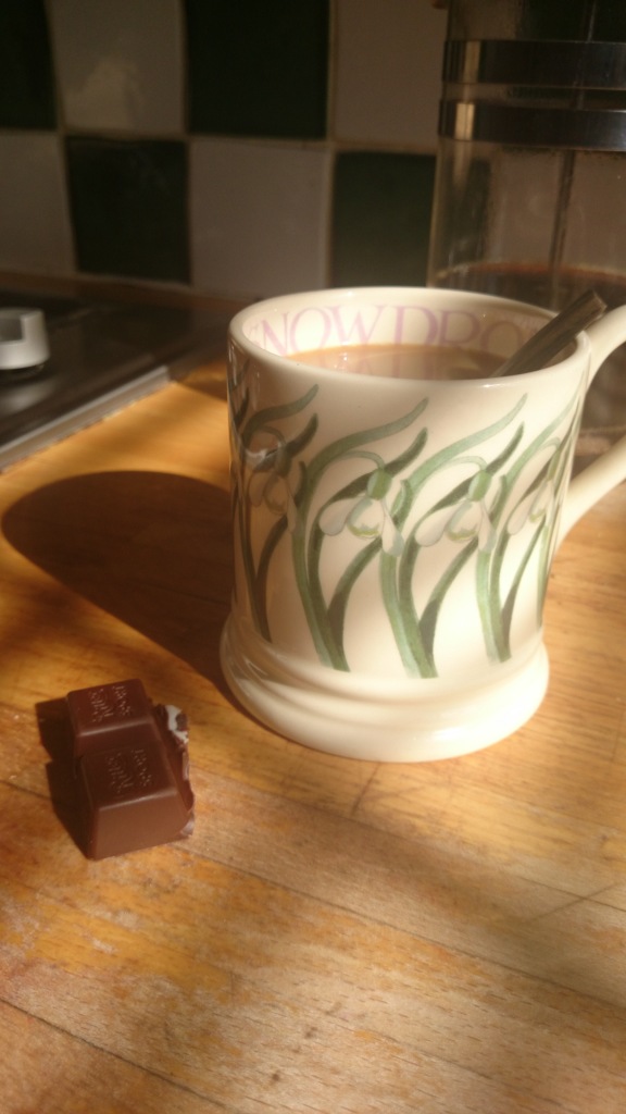 Time for coffee and chocolate! 